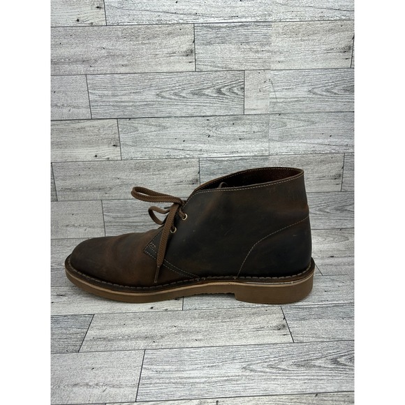 Clarks Bushacre 3 Men Beeswax Brown Leather Chukka Desert Boots Size 9.5M main image 10
